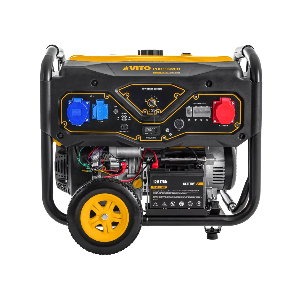 GENERATORE DI CORRENTE TRIFASE DUAL POWER 8.0KVA